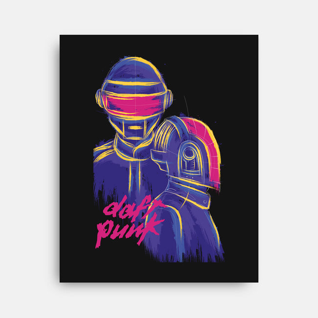Harder, Better, Faster, Stronger-none stretched canvas-Jelly89