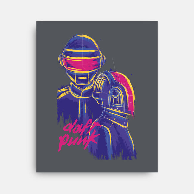 Harder, Better, Faster, Stronger-none stretched canvas-Jelly89
