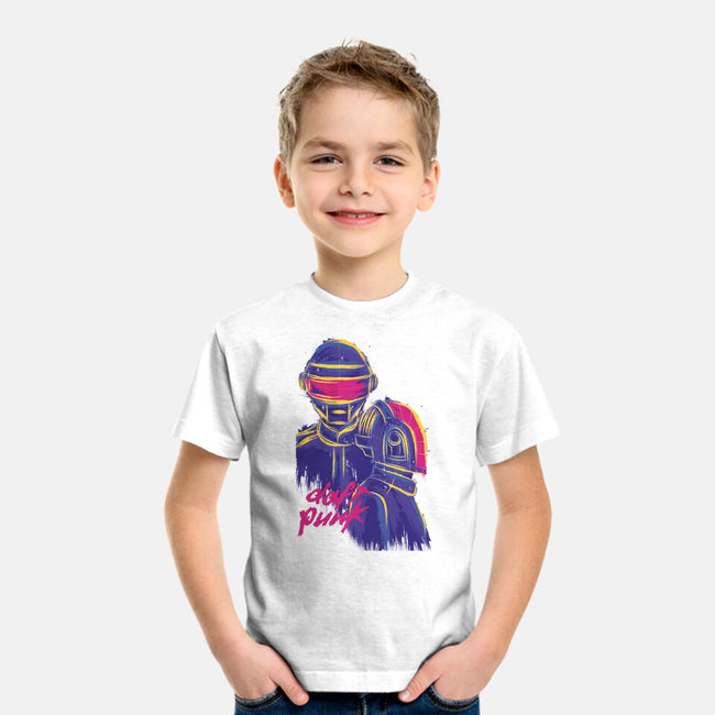 Harder, Better, Faster, Stronger-youth basic tee-Jelly89