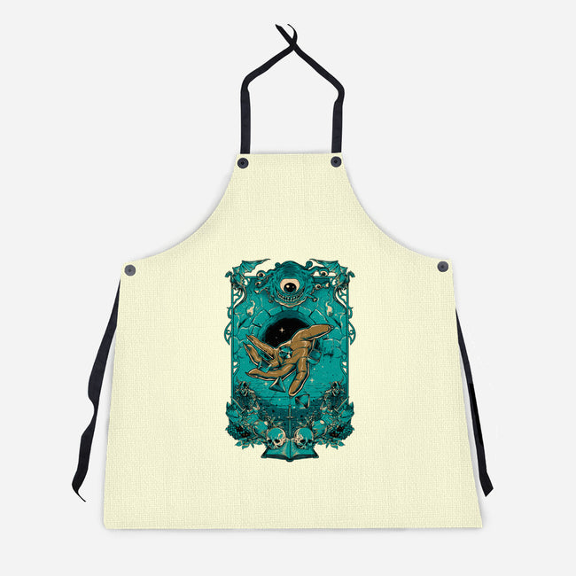 Dungeon Master-unisex kitchen apron-Hafaell