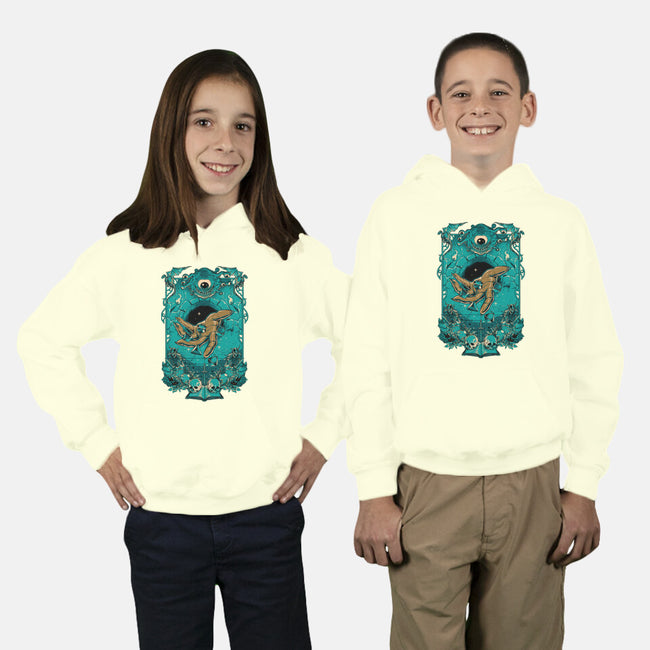 Dungeon Master-youth pullover sweatshirt-Hafaell