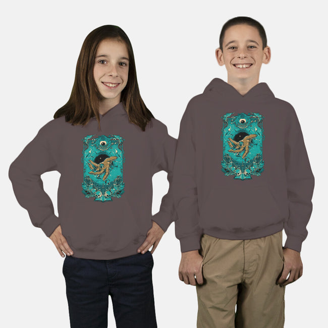 Dungeon Master-youth pullover sweatshirt-Hafaell