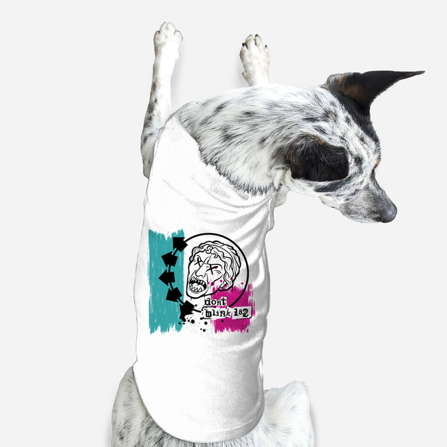 Don't Blink 182-dog basic pet tank-danielmorris1993