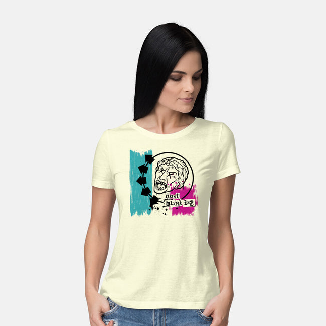 Don't Blink 182-womens basic tee-danielmorris1993