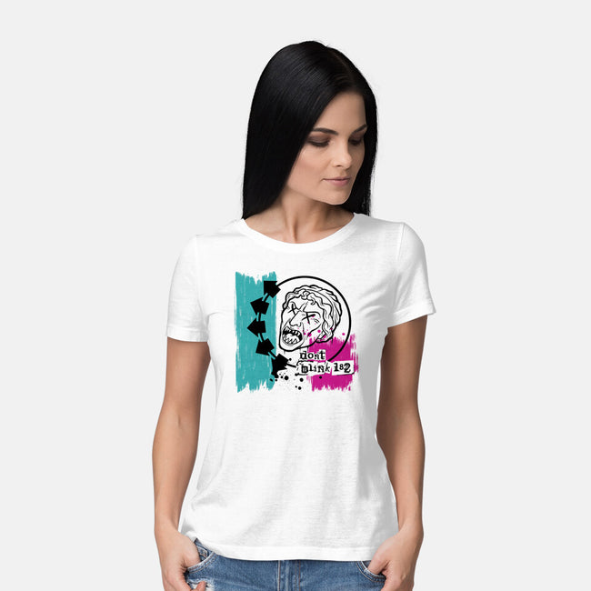 Don't Blink 182-womens basic tee-danielmorris1993