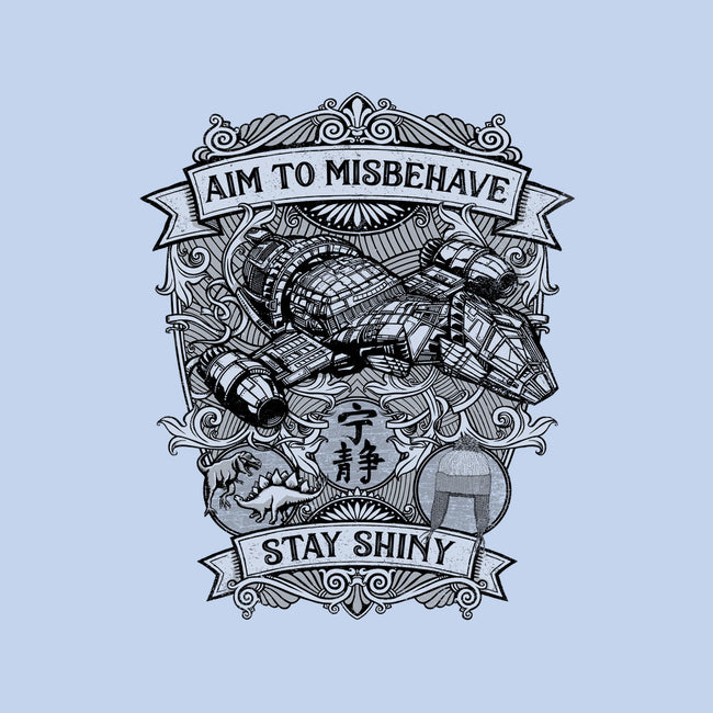 Aim to Misbehave-none adjustable tote-kg07