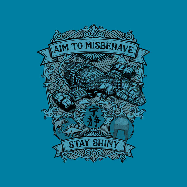 Aim to Misbehave-none non-removable cover w insert throw pillow-kg07