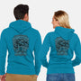 Aim to Misbehave-unisex zip-up sweatshirt-kg07