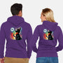 Witched Cat-unisex zip-up sweatshirt-Vallina84