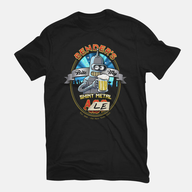 Bite My Shiny Metal Ale-unisex basic tee-ACraigL