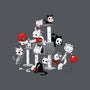 Horror Cats-none memory foam bath mat-DoOomcat