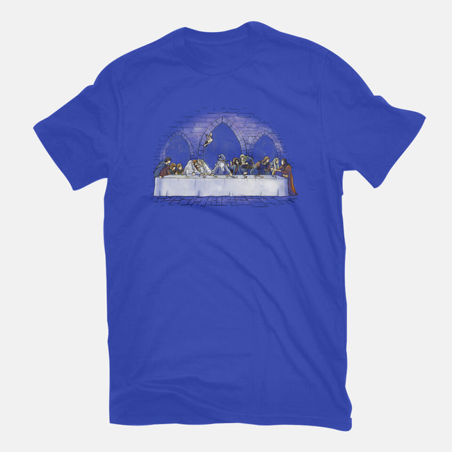 Last Fantasy Supper-womens fitted tee-fanfabio
