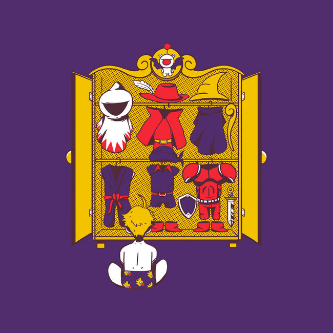 Final Wardrobe-none stretched canvas-Sketchdemao