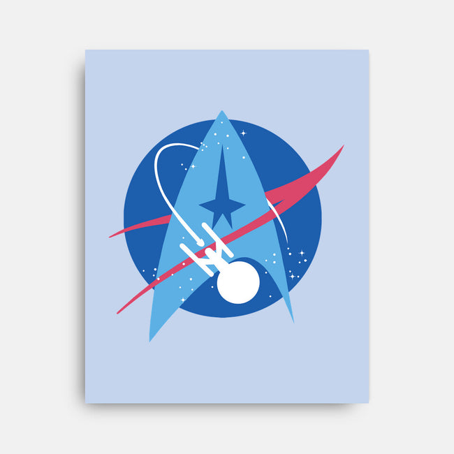 Space Trek-none stretched canvas-xMorfina