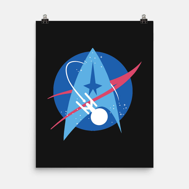 Space Trek-none matte poster-xMorfina