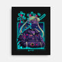 Neon Moon-none stretched canvas-Bruno Mota