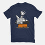 Astro Camp-womens fitted tee-doodletoots