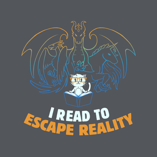 I Read to Escape Reality-youth basic tee-koalastudio