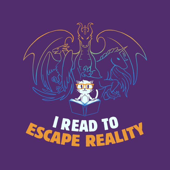 I Read to Escape Reality-youth basic tee-koalastudio
