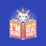 Hiding From the Real World-none glossy sticker-koalastudio