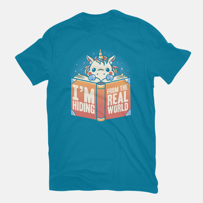 Hiding From the Real World-mens premium tee-koalastudio