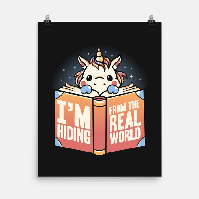 Hiding From the Real World-none matte poster-koalastudio