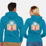 Hiding From the Real World-unisex zip-up sweatshirt-koalastudio