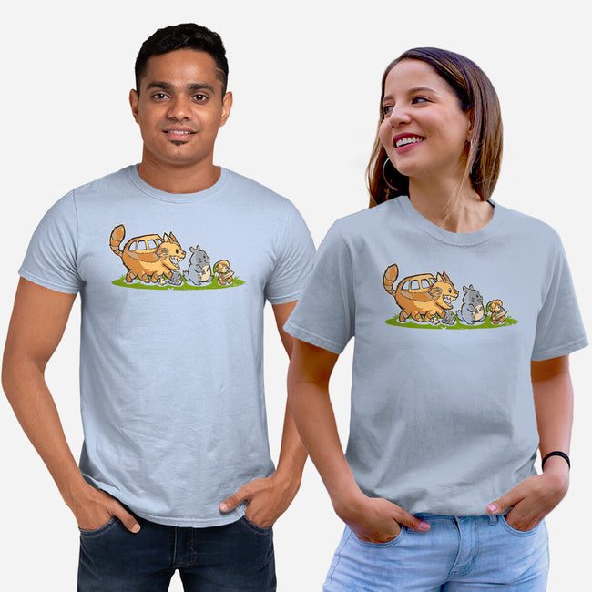 Follow Me-unisex basic tee-angus_pablo