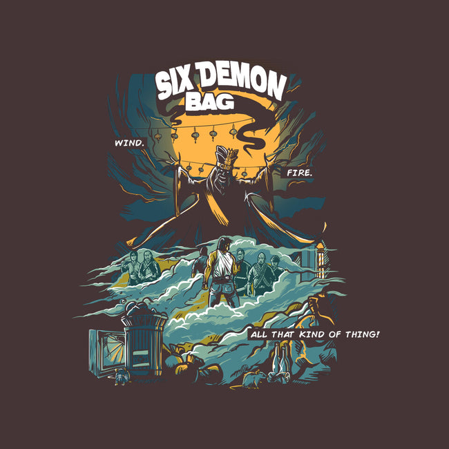 6 Demon-none removable cover w insert throw pillow-AndreusD