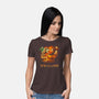 Smash Kaiju-womens basic tee-Andriu