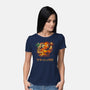 Smash Kaiju-womens basic tee-Andriu