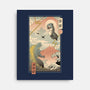 Kaiju Fight In Edo-none stretched canvas-vp021