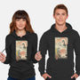 Kaiju Fight In Edo-unisex pullover sweatshirt-vp021
