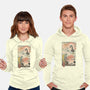 Kaiju Fight In Edo-unisex pullover sweatshirt-vp021