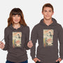 Kaiju Fight In Edo-unisex pullover sweatshirt-vp021