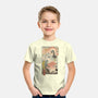 Kaiju Fight In Edo-youth basic tee-vp021