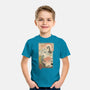 Kaiju Fight In Edo-youth basic tee-vp021