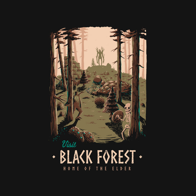 Black Forest-none stretched canvas-Azafran