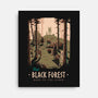 Black Forest-none stretched canvas-Azafran