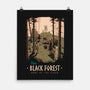 Black Forest-none matte poster-Azafran