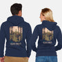 Black Forest-unisex zip-up sweatshirt-Azafran