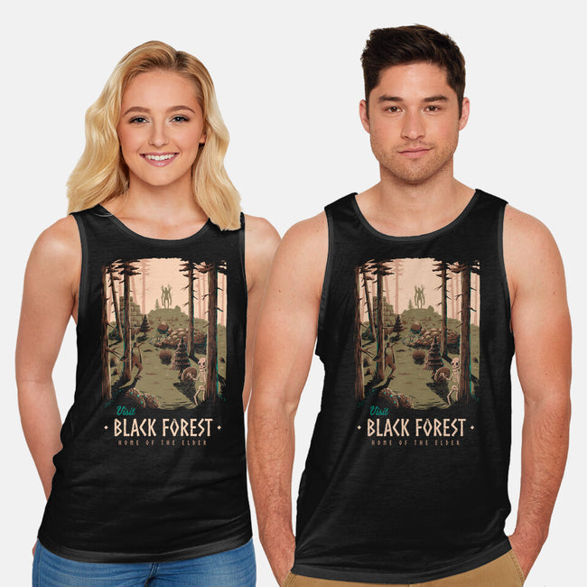 Black Forest-unisex basic tank-Azafran