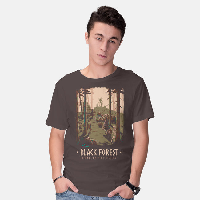 Black Forest-mens basic tee-Azafran
