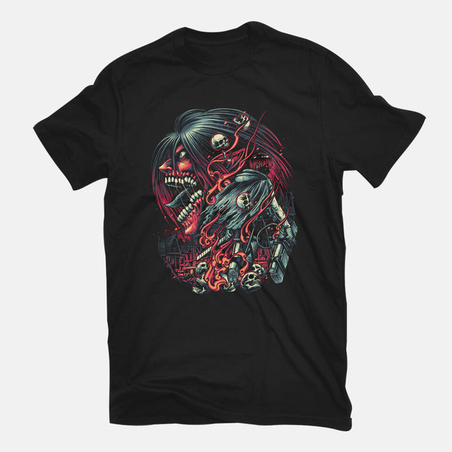 Break the Walls Down-mens basic tee-glitchygorilla