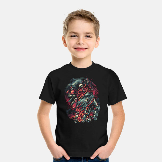 Break the Walls Down-youth basic tee-glitchygorilla