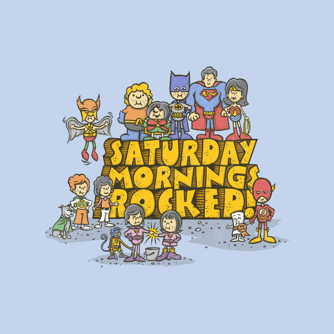 Saturday Mornings Rocked!-unisex basic tank-kg07