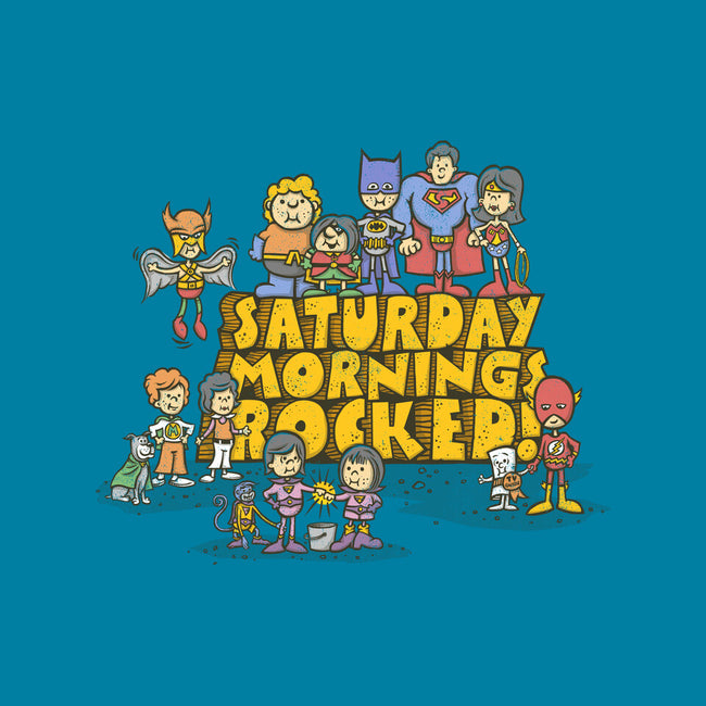 Saturday Mornings Rocked!-unisex basic tank-kg07