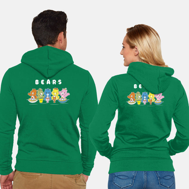 B-E-A-R-S-unisex zip-up sweatshirt-turborat14