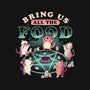 Bring Us All the Food-none non-removable cover w insert throw pillow-eduely