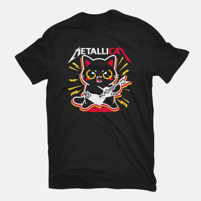 Metallicat-youth basic tee-NemiMakeit